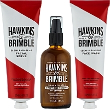 Hawkins & Brimble Face Gift Box (wash/150ml + scrub/125ml + moist/100ml) - Hawkins & Brimble Face Gift Box (wash/150ml + scrub/125ml + moist/100ml) — photo N2