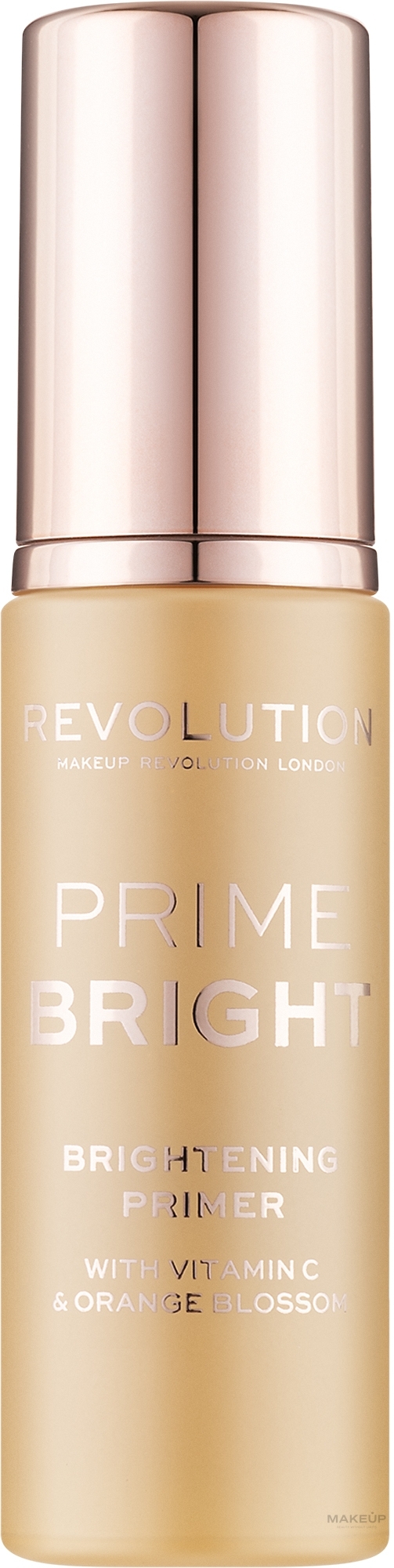 Shimmering Primer - Makeup Revolution Prime Bright Brightening Primer — photo 27 ml