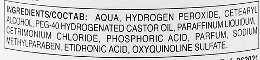 Oxidizing Emulsion - Seipuntozero Scented Oxidant Emulsion 40 Volumes 12% — photo N5