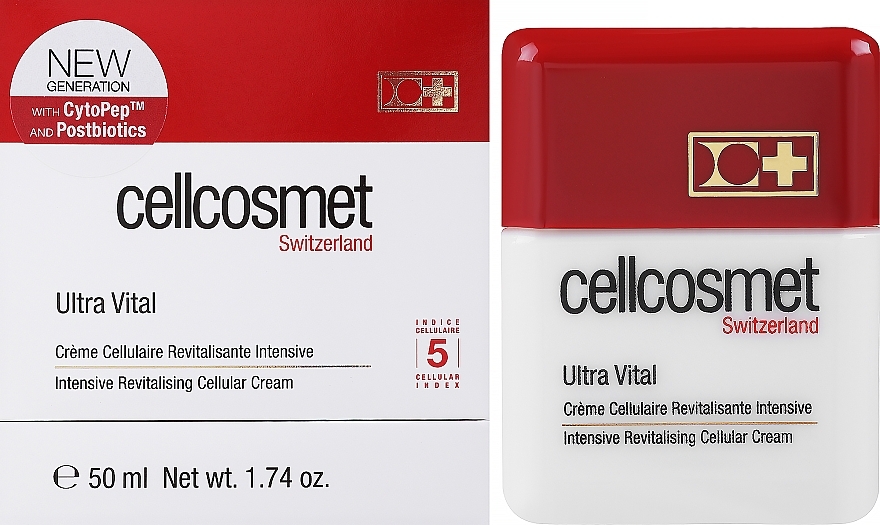 Ultravital Cell Cream 24h - Cellcosmet Ultra Vital Intensive Cellular Skin Care Cream Special 24 Hours — photo N2