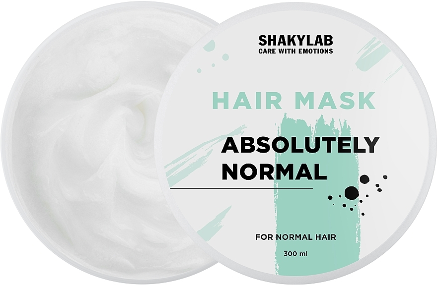 Normal Hair Mask "Absolutely Normal" - SHAKYLAB Hair Mask For Normal Nair — photo N1