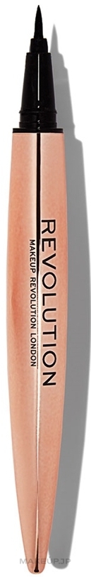 Eyeliner - Makeup Revolution Renaissance Flick Eyeliner — photo Black