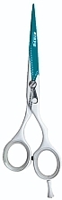 Fragrances, Perfumes, Cosmetics Hairdressing Scissors, 2448/5.5, blue - Kiepe Hair Scissors Ergo Anatomic ZIP 5.5"