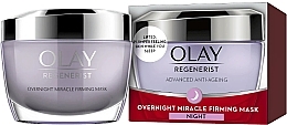 Fragrances, Perfumes, Cosmetics Firming Night Mask - Olay Regenerist Overnight Miracle Firming Mask