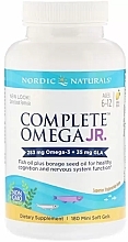 Junior Dietary Supplement "Omega-3", lemon 283 mg - Nordic Naturals Complete Omega Junior — photo N2