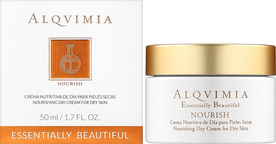 Nourishing Day Cream for Dry Skin - Alqvimia Nourish Dry Skin Cream — photo N2