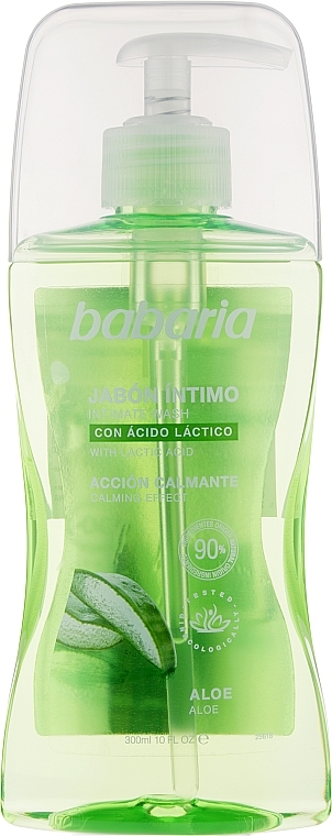 Intimate Hygiene Gel - Babaria Intimate Hygiene Soap Aloe Vera — photo N1