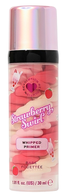 Face Primer - I Heart Revolution Milkshake Strawberry Whipped Swirl Primer — photo N1