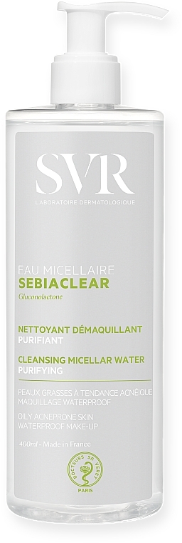 Cleansing Micellar Water - SVR Sebiaclear Purifying Cleansing Water — photo N1