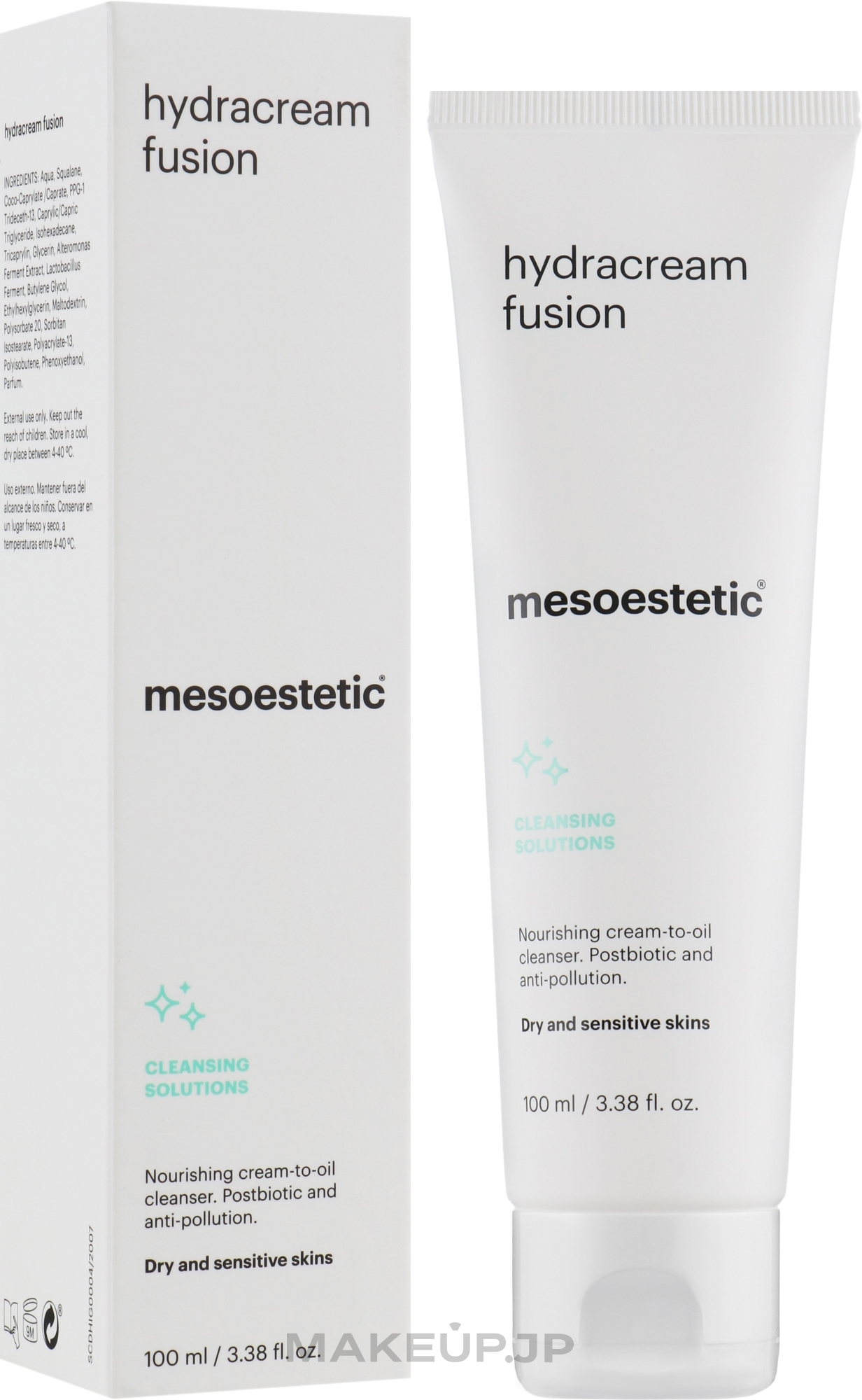 Cleansing Cream-to-Oil - Mesoestetic Cleansing Solutions Hydracream Fusion — photo 100 ml