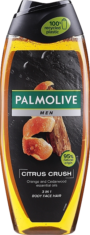 Shower Gel 3 in 1 "Citrus Charge" - Palmolive Men — photo N4