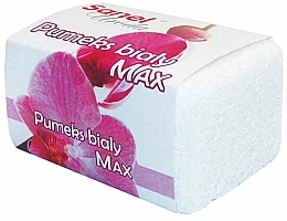 Cosmetic Pumice 'Max', white - Sanel — photo N1