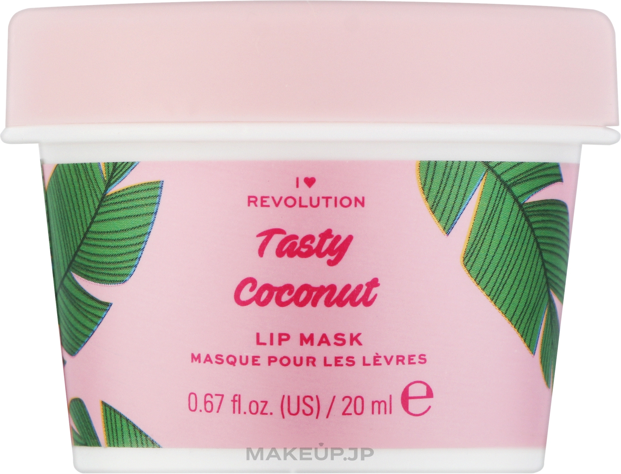 Lip Mask - I Heart Revolution Tasty Coconut Lip Mask — photo 20 ml