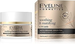 Soothing & Mattifying Face Cream - Eveline Cosmetics Organic Gold Soothing & Mattifying Cream — photo N1