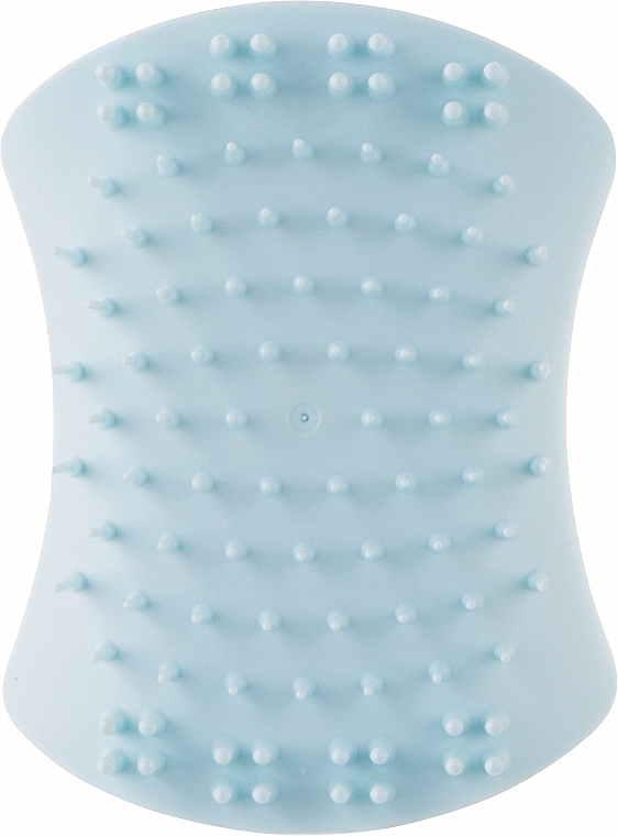 Head Massage Brush, Blue - Tangle Teezer The Scalp Exfoliator & Massager Seafoam  — photo N1