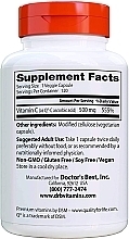 Vitamin C with Quali-C, 500 mg, capsules - Doctor's Best — photo N2