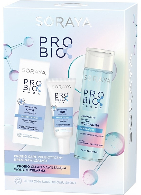 Set - Soraya Pro Bio Clean (f/cream/50ml + micel/watt/250ml) — photo N1