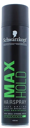 48H Maximum Strong Hold Hair Spray "Max Hold" - Syoss Styling Max Hold — photo N6