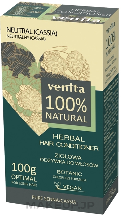 Toning Hair Conditioner - Venita Herbal Hair Conditioner — photo Cassia
