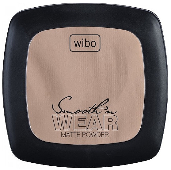 Compact Mattifying Powder - Wibo Smooth'n Wear Matte Powder — photo N1