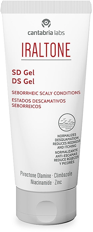 Sebum-Regulating Face Gel - Cantabria Labs Iraltone Ds Gel — photo N1