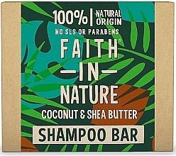 Fragrances, Perfumes, Cosmetics Shampoo Bar - Faith In Nature Coconut & Shea Butter Shampoo Bar