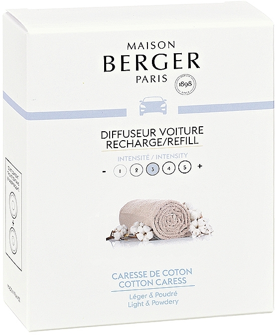Maison Berger Cotton Caress - Set (cer/tabl/2pcs)  — photo N1