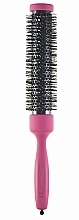 Fragrances, Perfumes, Cosmetics Long Thermal Brush with Nylon Bristles & Aluminum Tube, d32mm, purple - 3ME Maestri Soft Touch