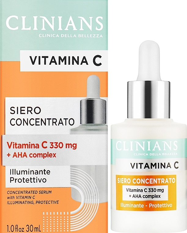 Brightening Facial Serum with Vitamin C - Clinians Vitamin C Concentrated Serum — photo N2