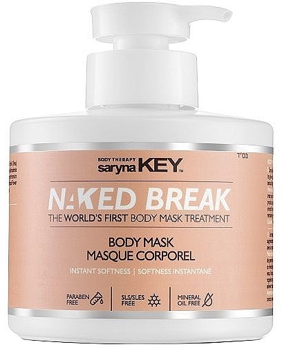 Moisturizing and Nourishing Body Mask - Saryna Key Naked Break Body Mask — photo N1