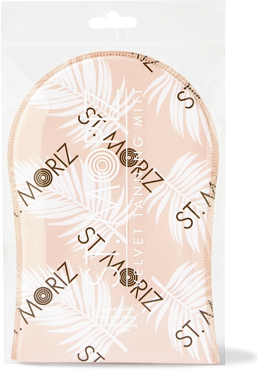 GIFT! Self-Tanning Mitt - St.Moriz Velvet Single Sided Tanning — photo N2