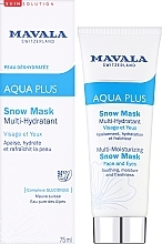 Multi-Moisturizing Mask - Mavala Aqua Plus Multi-Moisturizing Snow Mask — photo N2