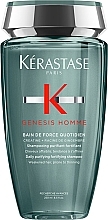 Fragrances, Perfumes, Cosmetics Strengthening Cleansing Shampoo - Kerastase Genesis Homme Anti-hair Loss Bain De Force Quotidien