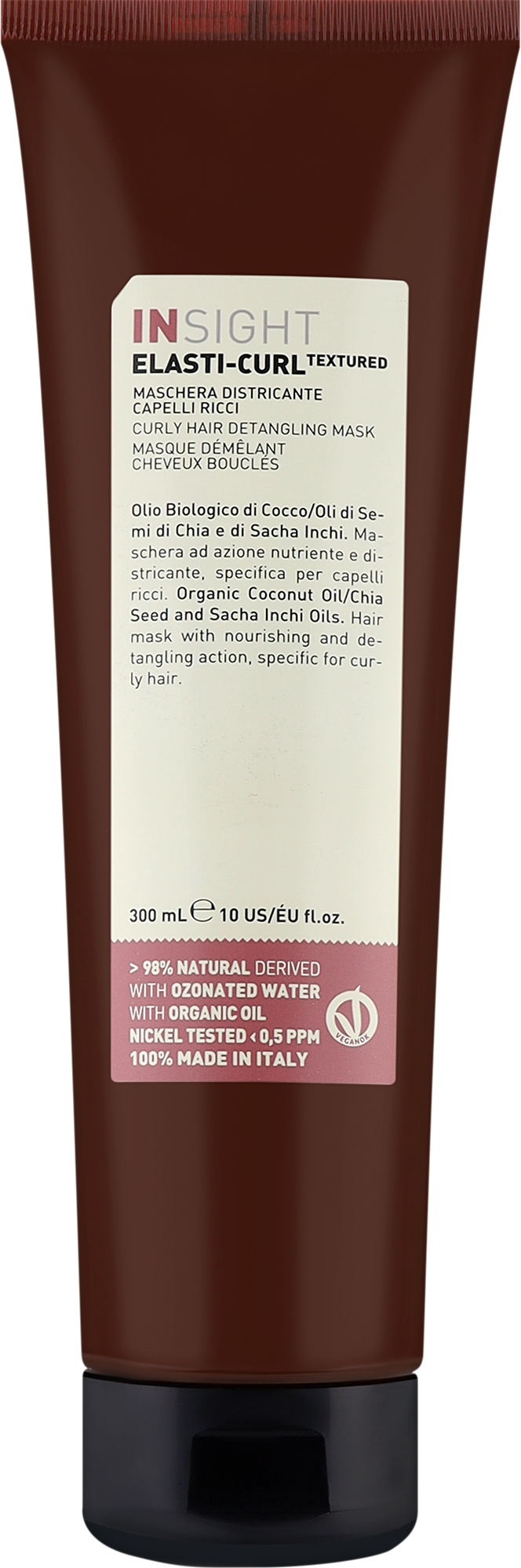 Hair Detangling Mask - Insight Elasti-Curl Textured Curly Hair Detangling Mask — photo 300 ml