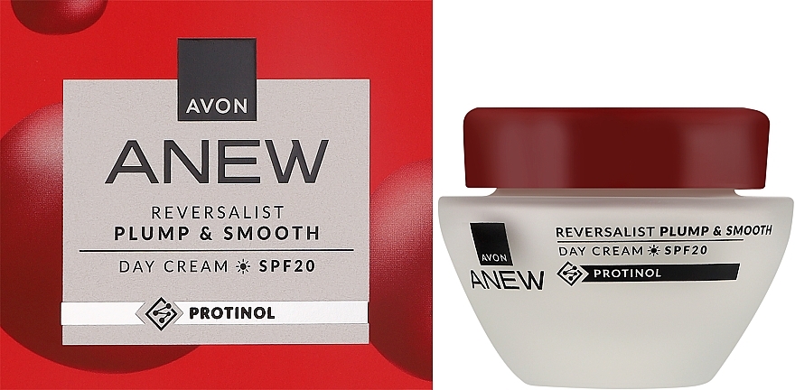 Repairing Day Face Cream with Protinol - Avon Reversalist Plump & Smooth Day Cream Protinol SPF 20 — photo N2