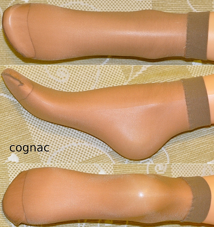 Women Socks "Bella" 20 Den, cognac - Veneziana — photo N3