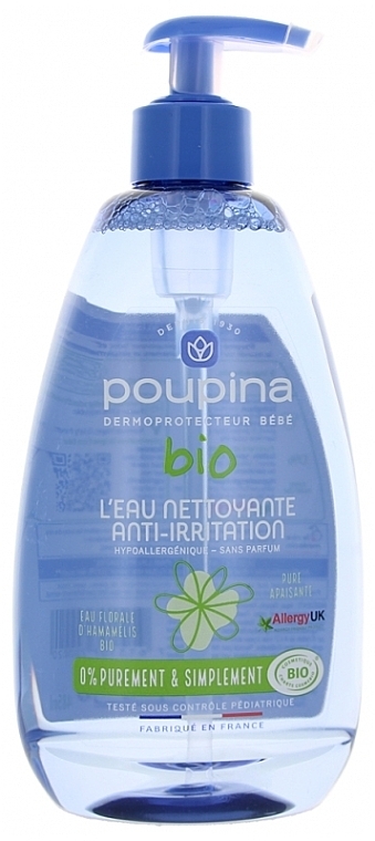 Anti-Irritation Cleansing Water - Poupina Organic Anti-Irritation Cleansing Water — photo N1