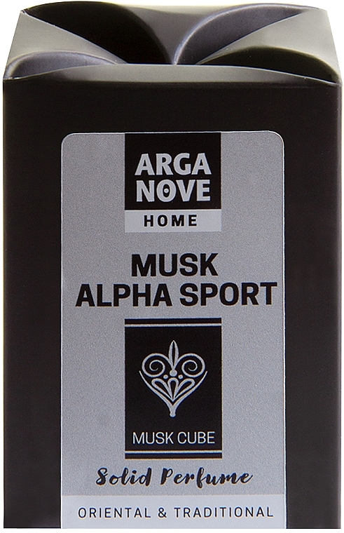 Perfume Cube - Arganove Solid Perfume Cube Musk Alpha Sport — photo N1