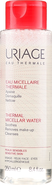 Micellar Water - Uriage Eau Micellaire Thermale Remove Make-up Pink — photo N3