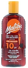 Self-Tanning Gel - Malibu Dry Oil Gel SPF10 With Beta Carotene — photo N1