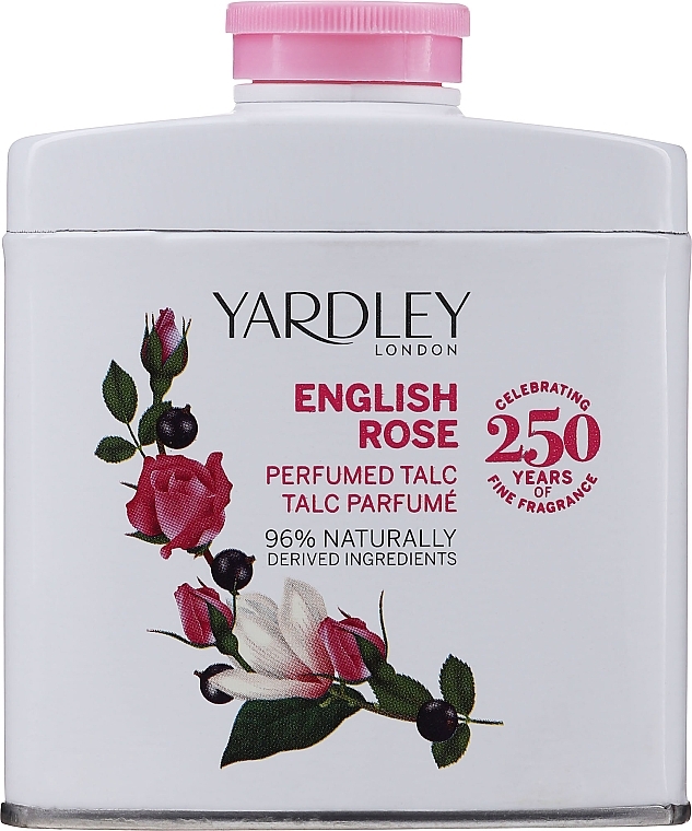 Perfumed Talc - Yardley London English Rose Perfumed Talc  — photo N18