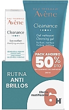 Men's Set - Avene Cleanance Anti-Shine Routine (f/emulsion/40 ml + cl/gel/200 ml) — photo N1