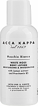 Fragrances, Perfumes, Cosmetics Travel Body Lotion - Acca Kappa White Moss Body Lotion