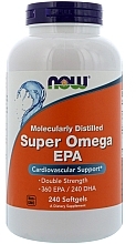 Fatty Acid "Super Omega EPA" - Now Foods Super Omega EPA Double Strength Softgels — photo N3