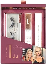 Fragrances, Perfumes, Cosmetics Lola's Lashes x Liberty Girls Night Hybrid Magnetic Lash Kit (eyeliner/3ml + remover/2.5ml + eyelashes/2pcs) - Set