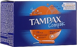 Fragrances, Perfumes, Cosmetics Tampons with Applicator, 22 pcs - Tampax Compak Super Plus