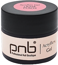 Nail Polygel - PNB Acryflex Gel Light Peach — photo N2