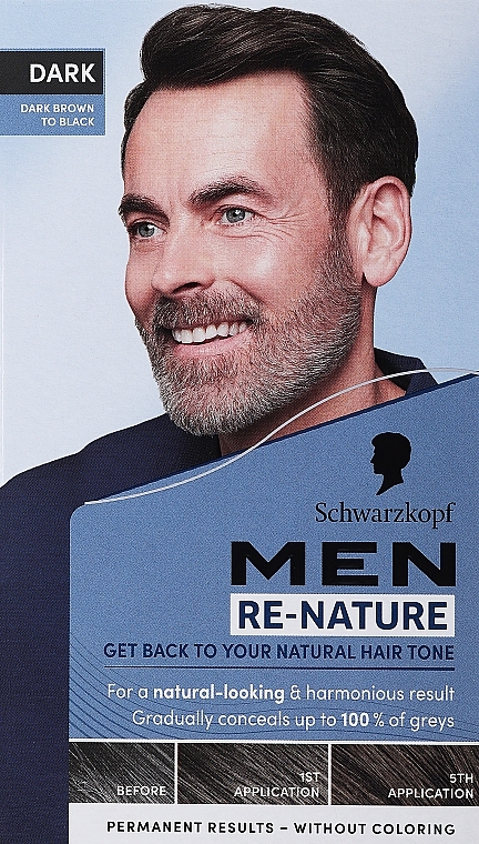 Hair Cream - Schwarzkopf Re-Nature Men — photo N1