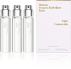 Maison Francis Kurkdjian Aqua Universalis - Set (edt/3x11ml) — photo N2