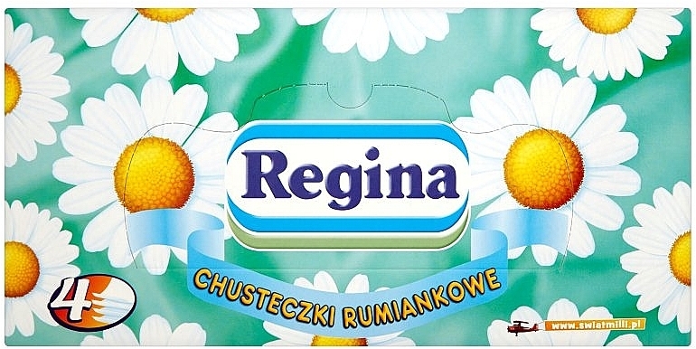 Rumiankowe chusteczki higieniczne - Regina Tissue	 — photo N1